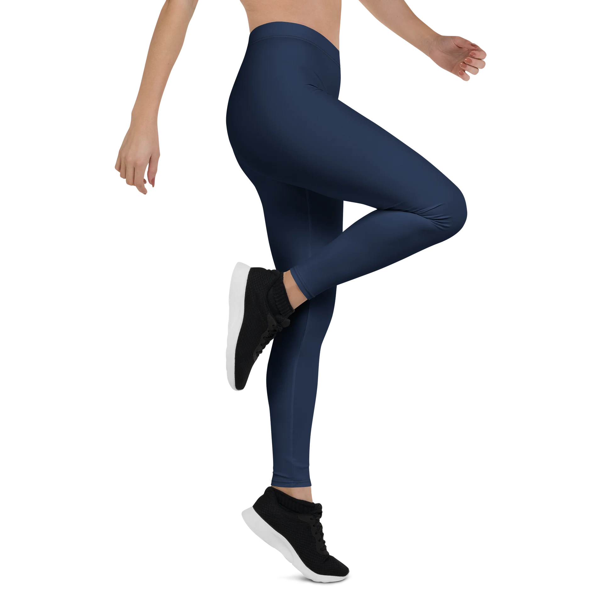 His House Womens Performance Leggings - Navy product image (7)