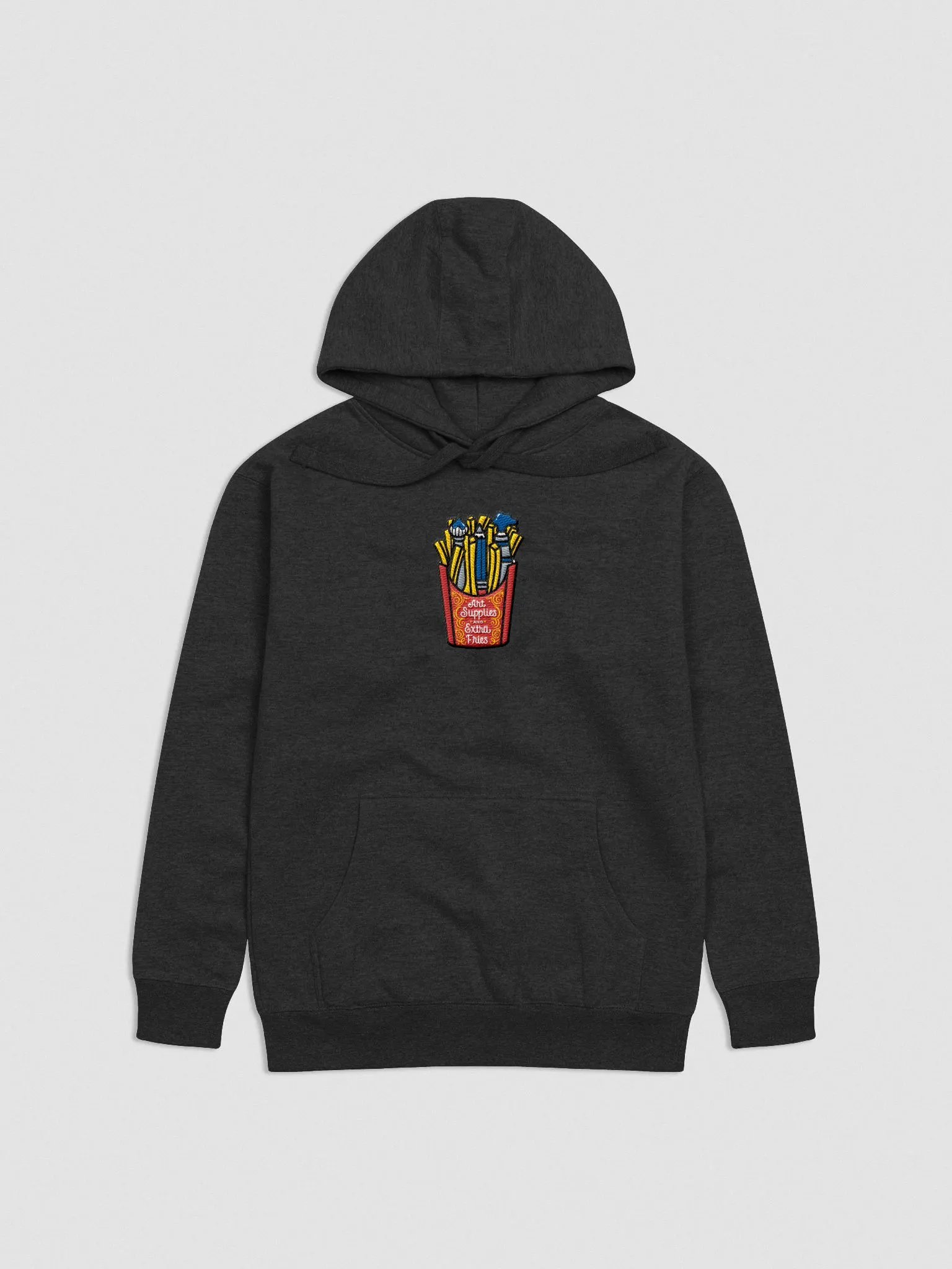 Art Supplies and Extra Fries Pullover product image (1)