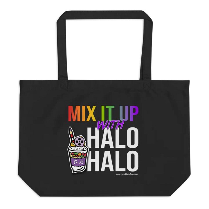 Mix it up with Halo-Halo Organic Tote product image (1)