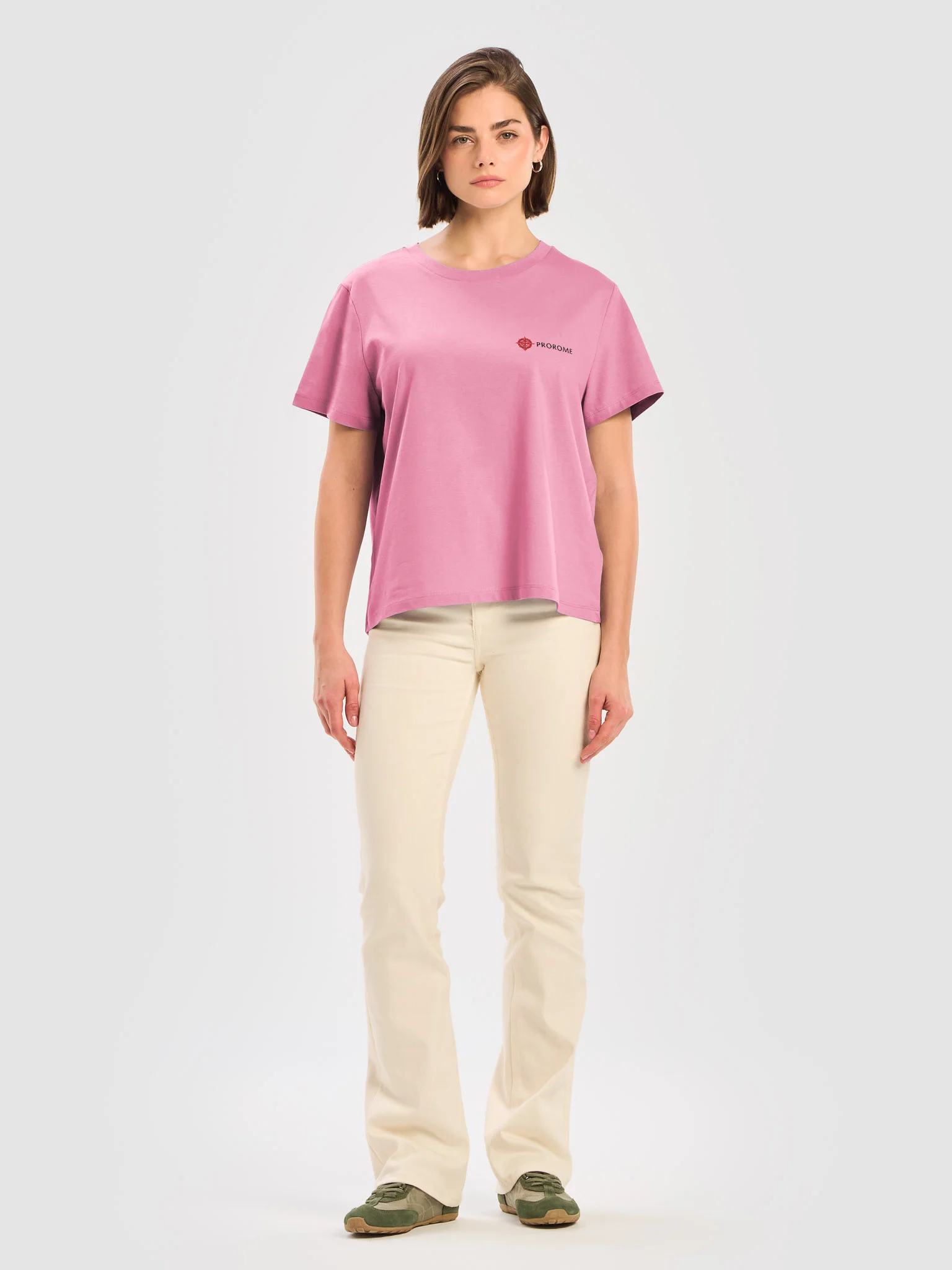 Organic Ribbed Neck T-Shirt (Women's) product image (5)