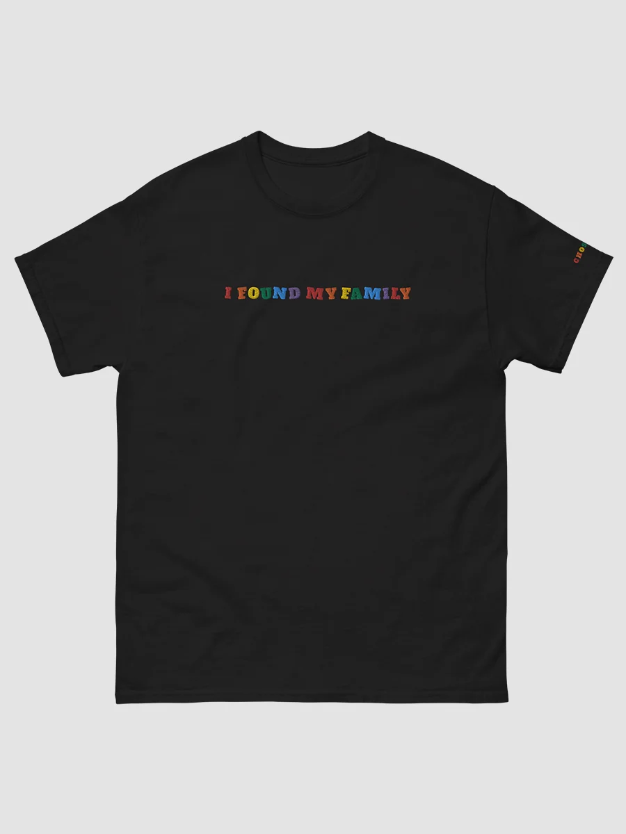 I Found My Family Embroidered T-Shirt product image (1)