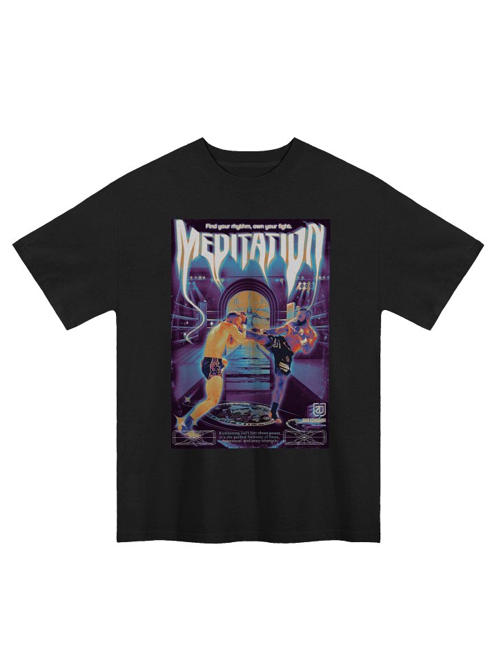 Oversized Tee - Meditation by Zaur Dzhavadov product image (2)