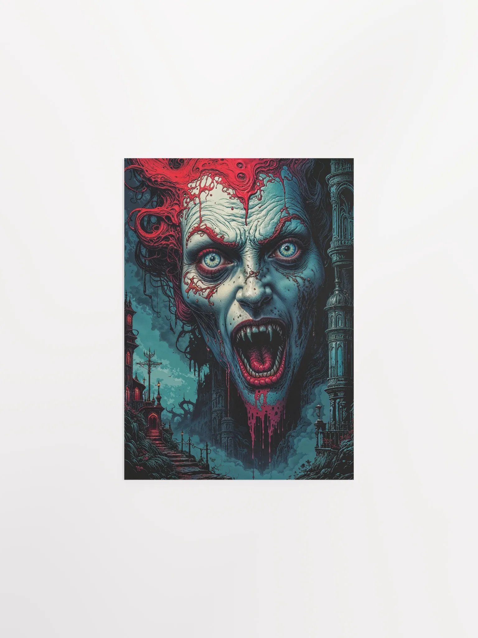 Blood Howl Matte Poster product image (6)