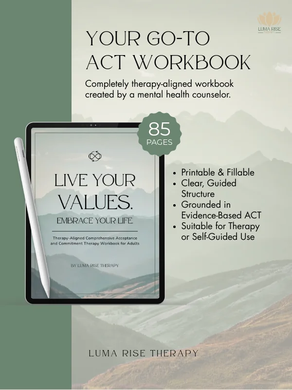 Complete Acceptance and Commitment Therapy (ACT) Workbook for Adults product image (5)