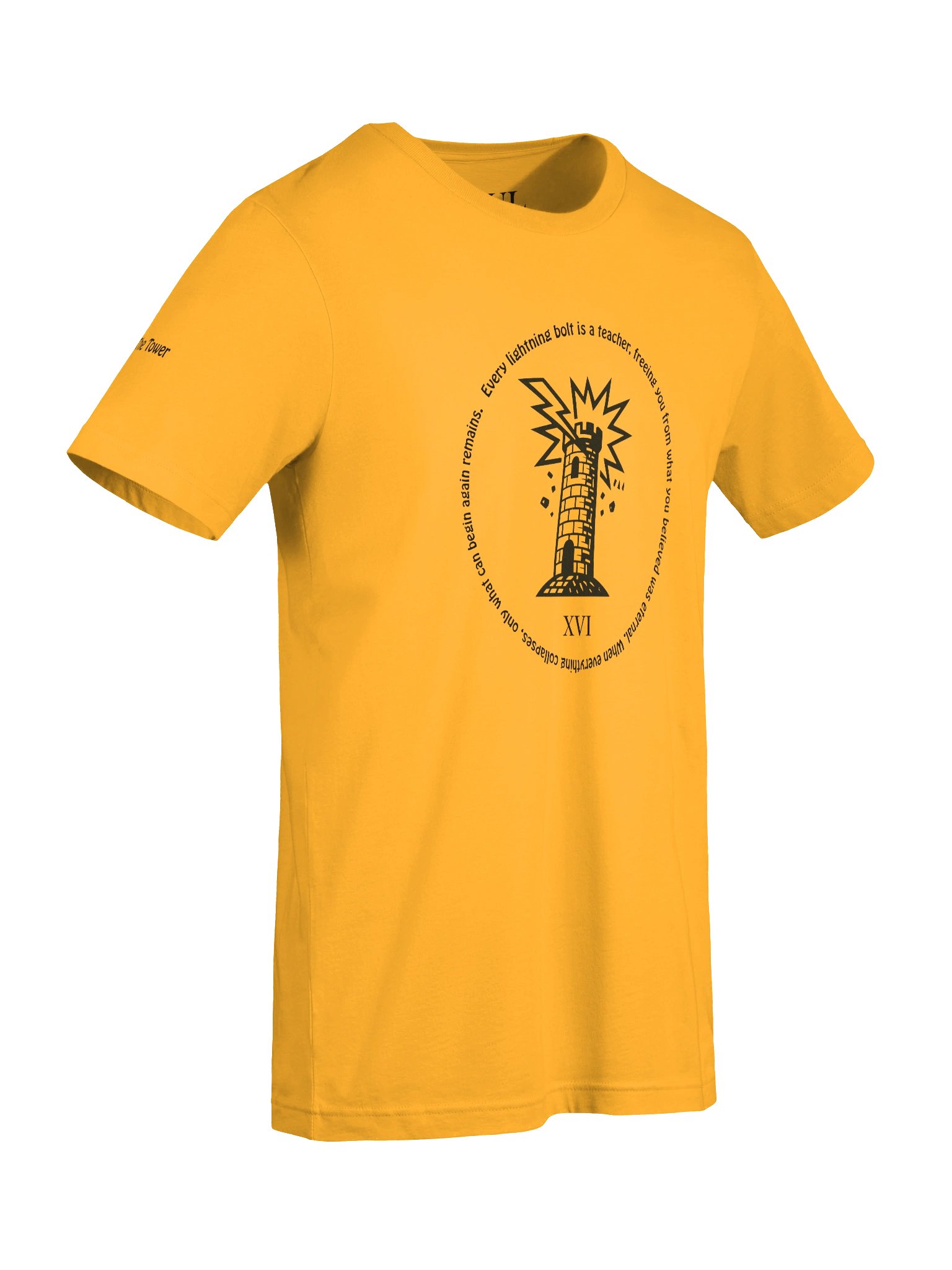 The Tower - ArcanaPop T-Shirt – Where Tarot Magic Meets Pop Art product image (8)