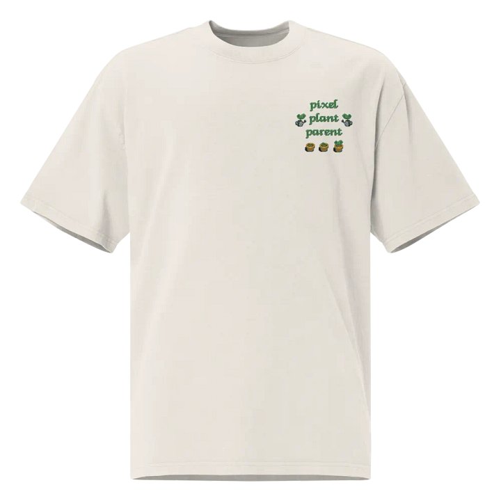 Pixel Plant Parent Tee (Embroidered) product image (13)