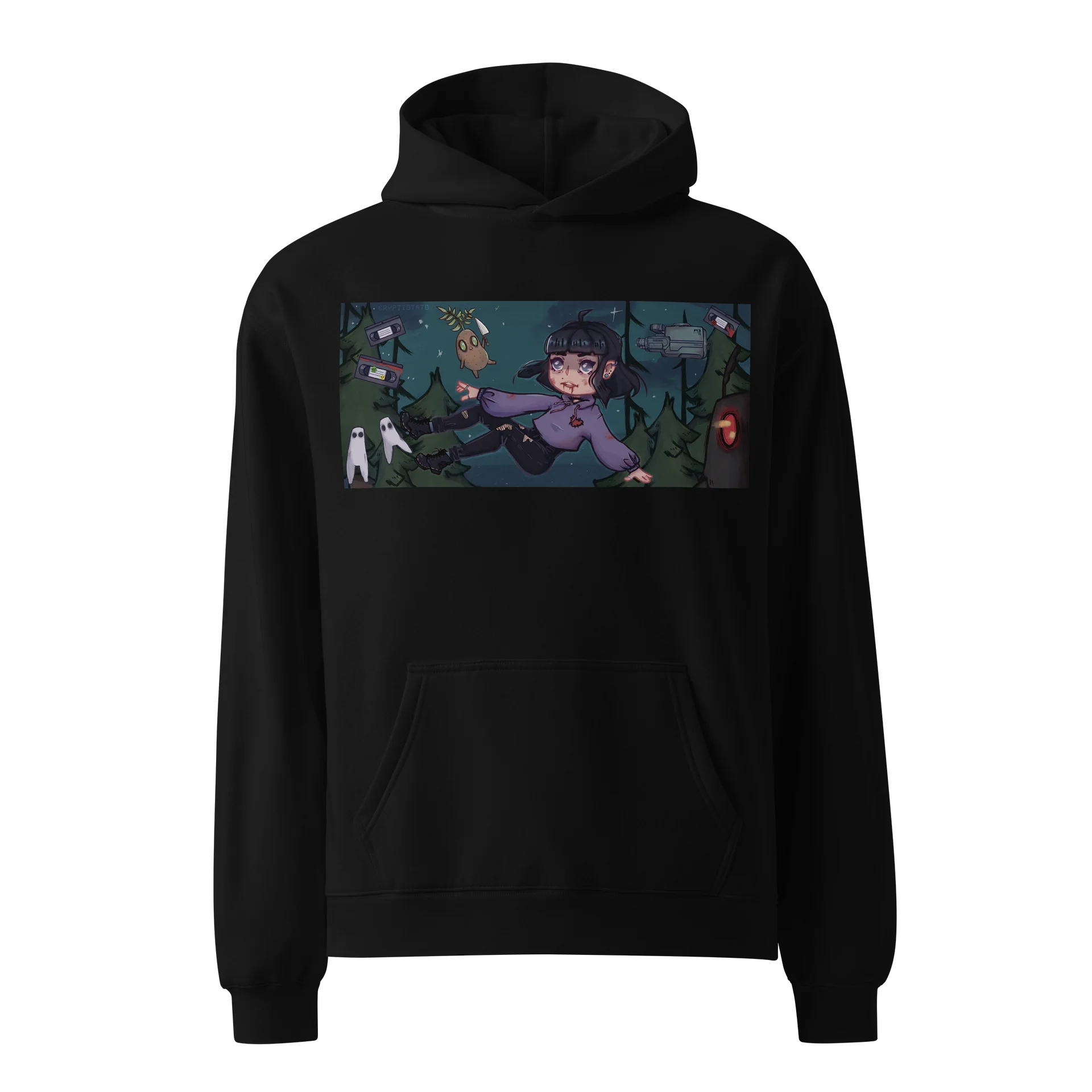 Cryptic Dreams Oversized Hoodie product image (1)