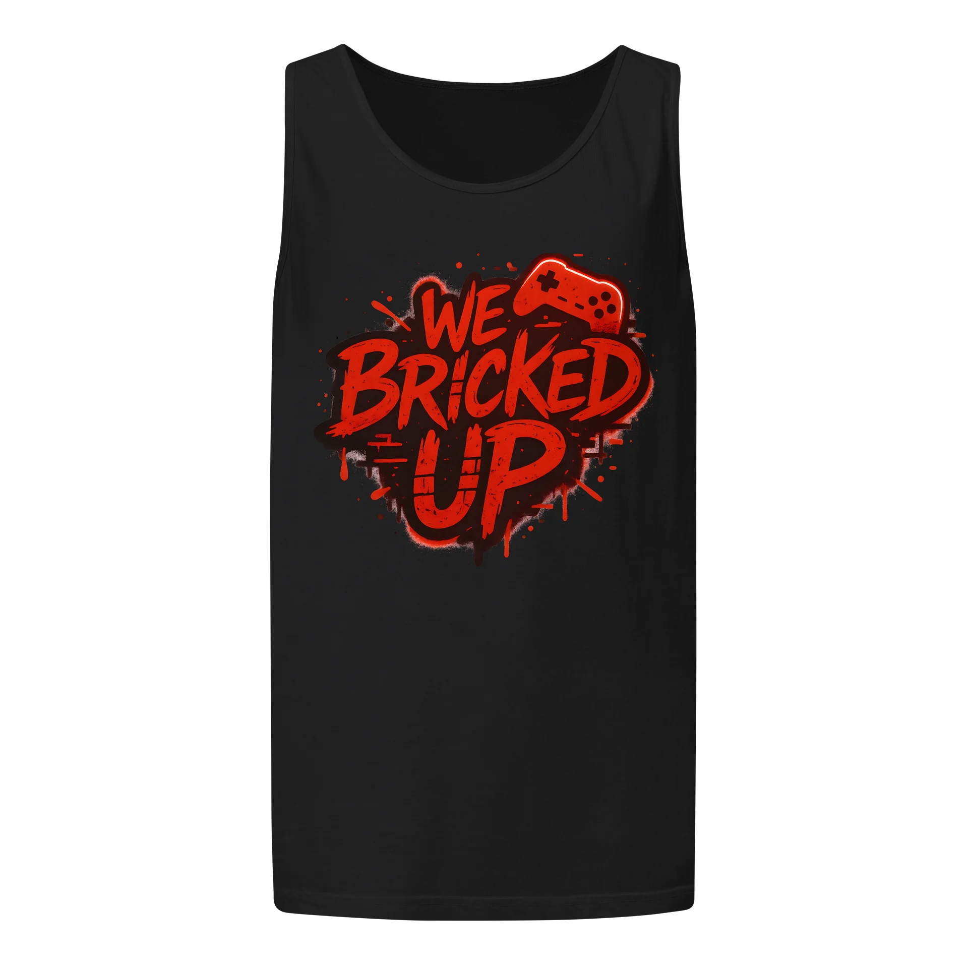 Unisex Garment-Dyed "Bricked Up" Tank Top product image (1)