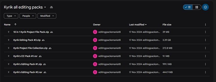 Kyrik all editing packs product image (1)