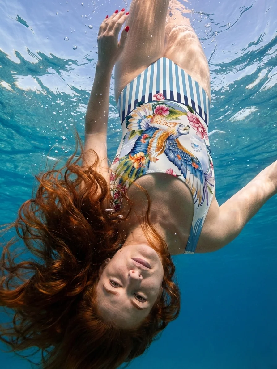 EAGLE-Hawaiian hawk-Recycled- swimsuit product image (11)