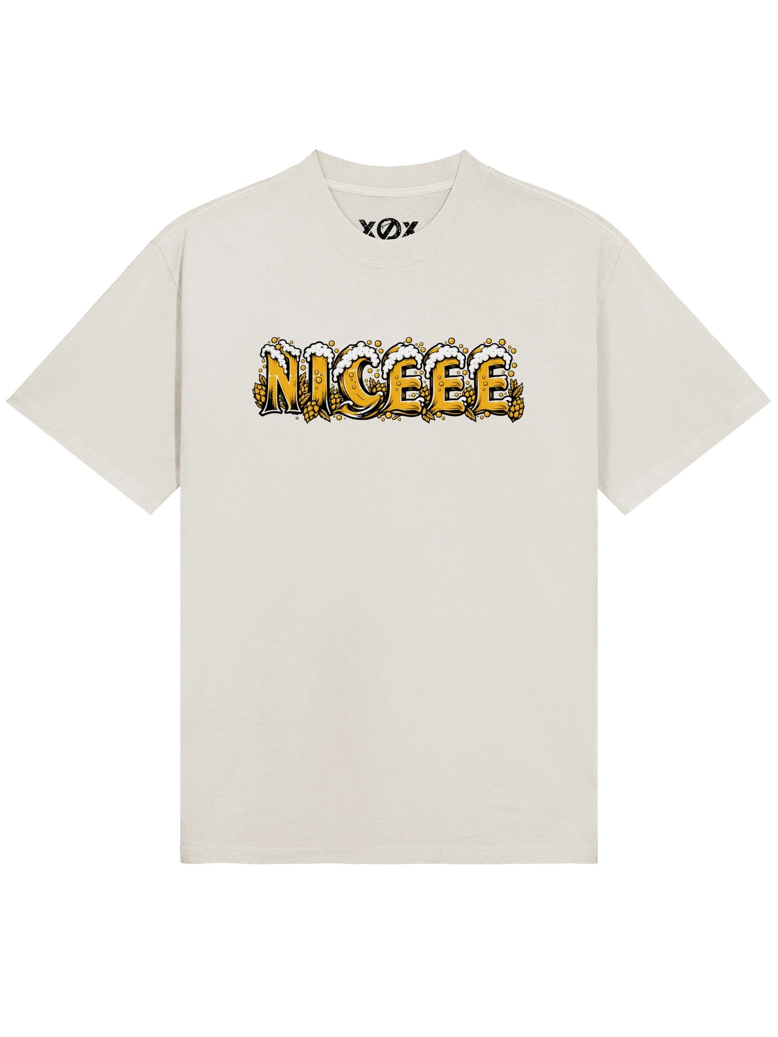 NICEEE — Unisex Oversized Craft Beer T-Shirt product image (1)