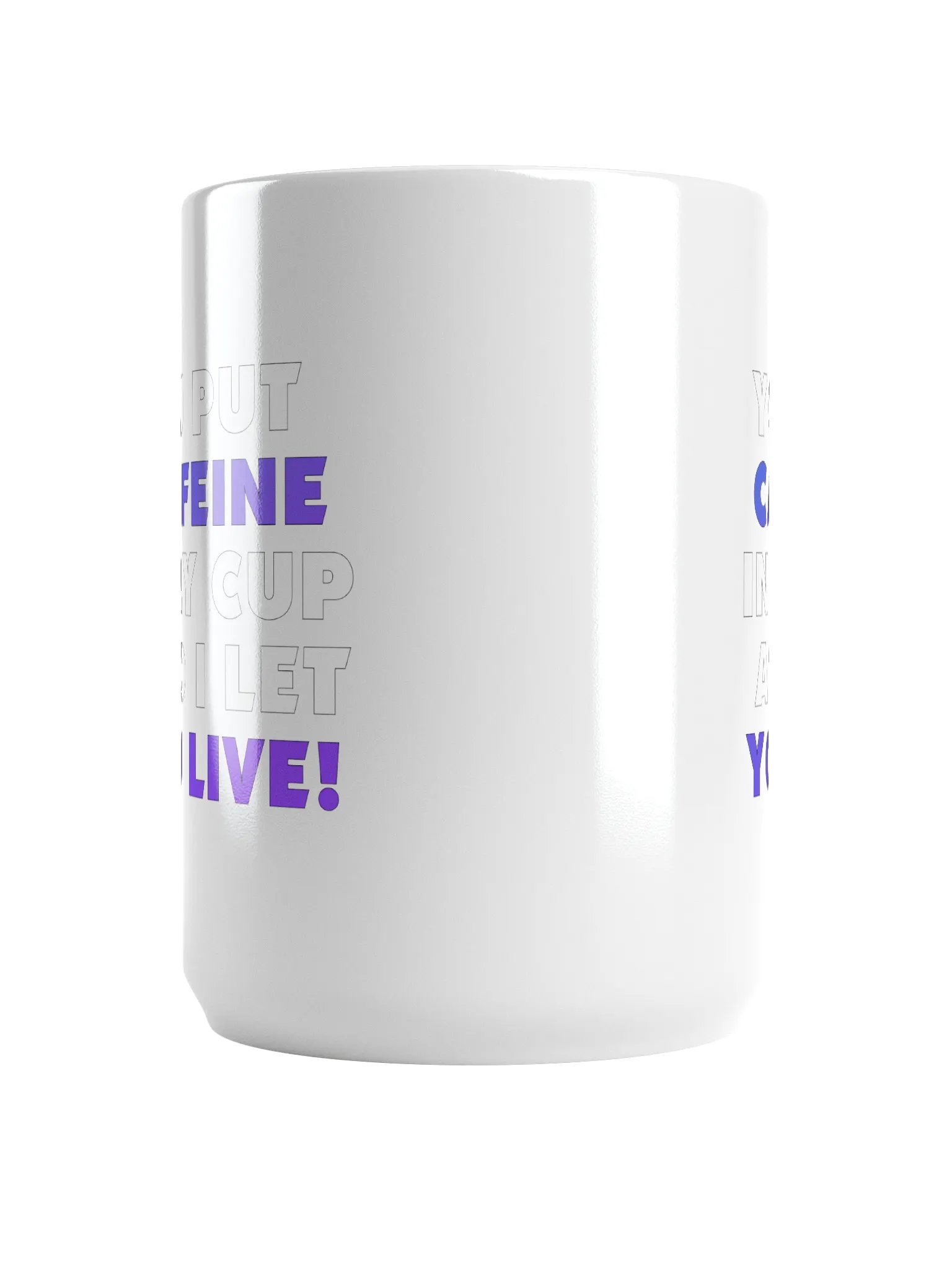 Give Caffeine Mug (15oz) product image (5)