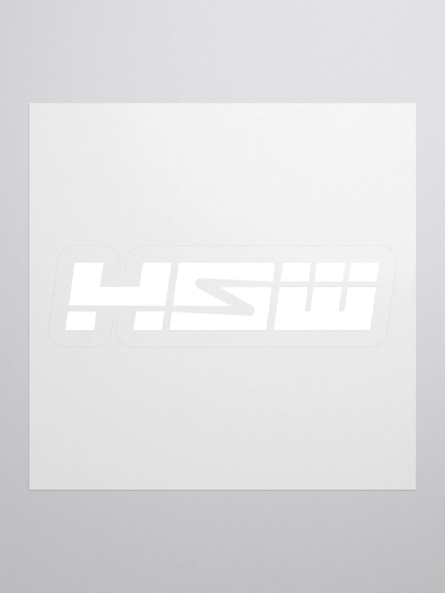 HSW Logo Sticker product image (2)