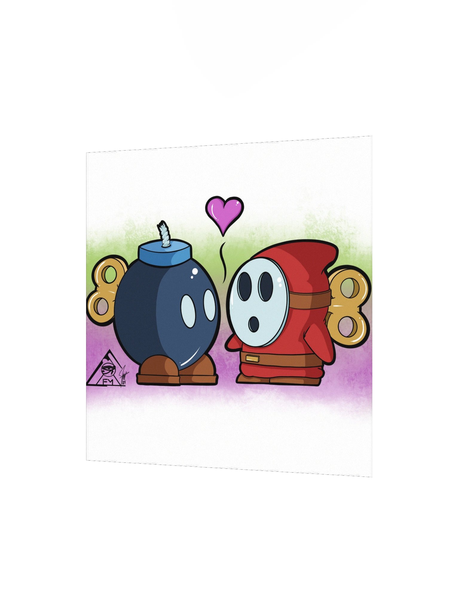Accidentally In Love Art Print product image (4)