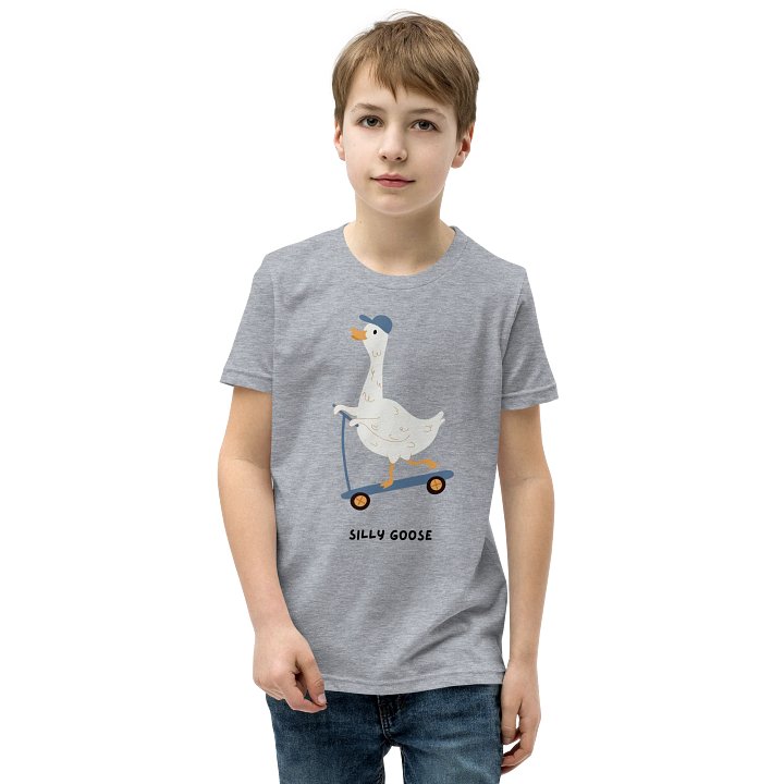 Silly Goose Scooter Youth T-Shirt product image (2)