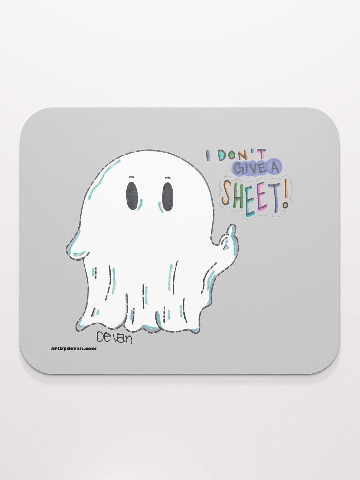 Ghost: Give No Sheets Mousepad product image (2)
