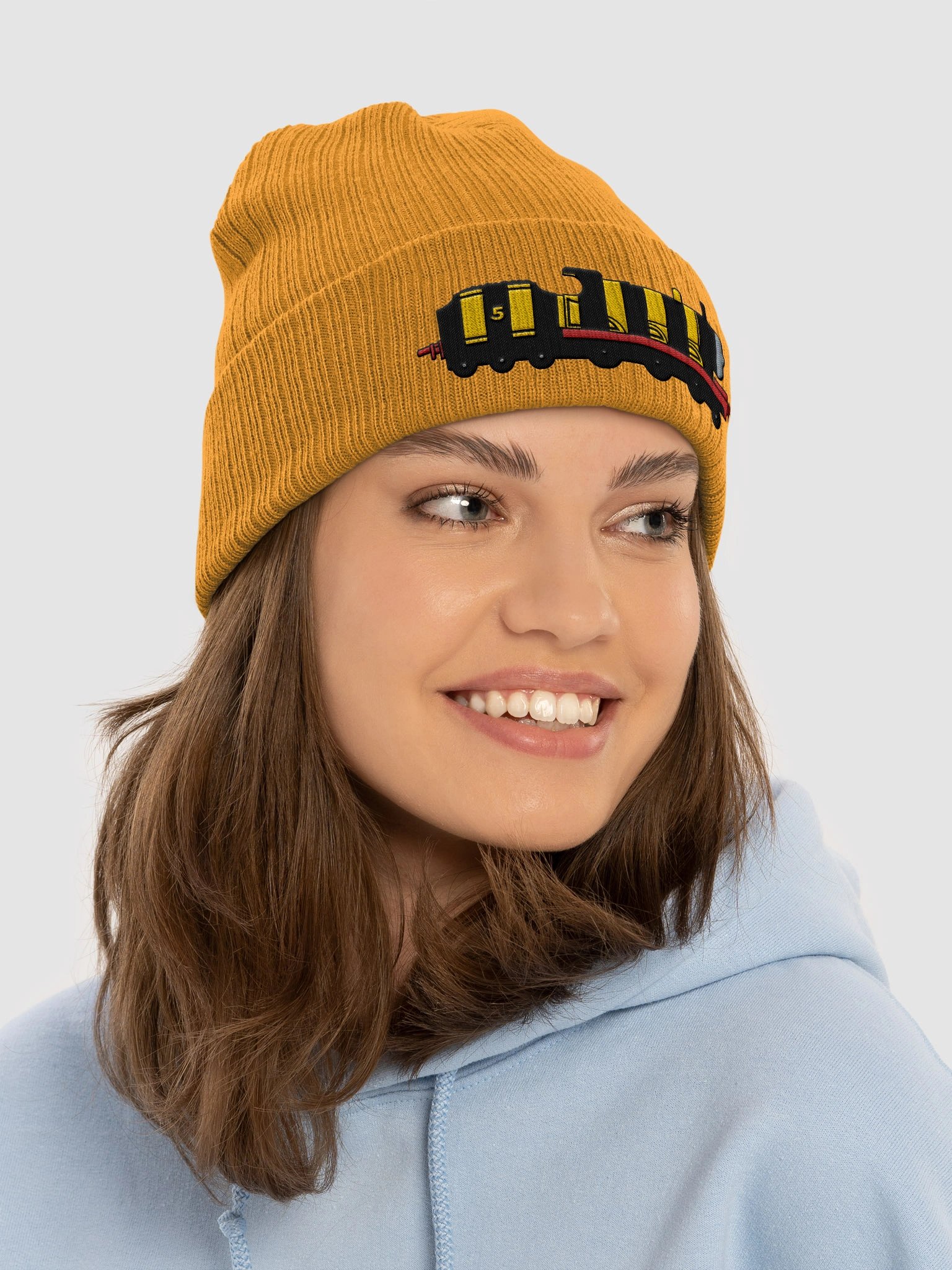Bumble Bee James Embroidered Beanie product image (7)