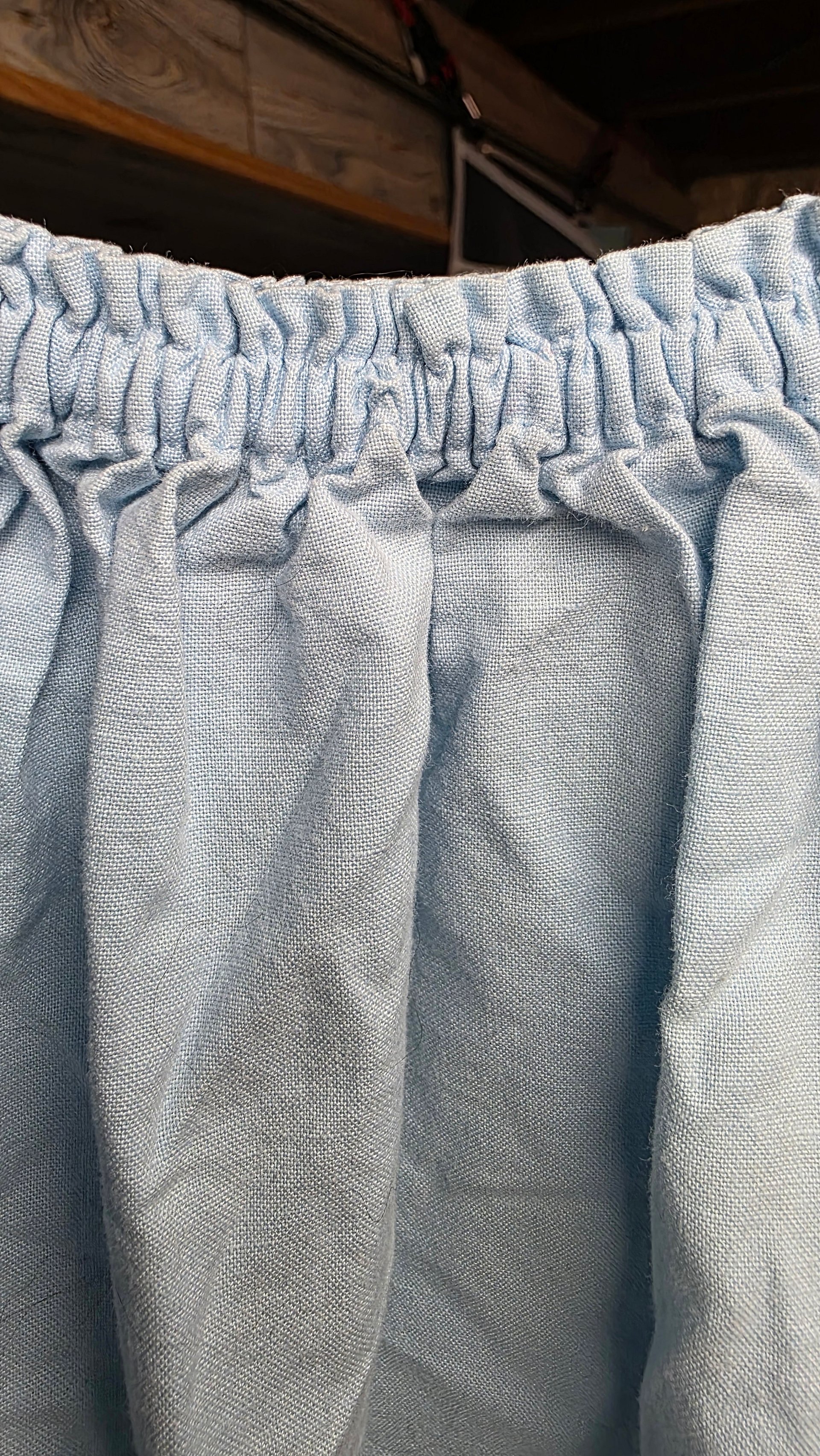 HANDMADE - Size 4 - USED - Blue peasant dress product image (4)