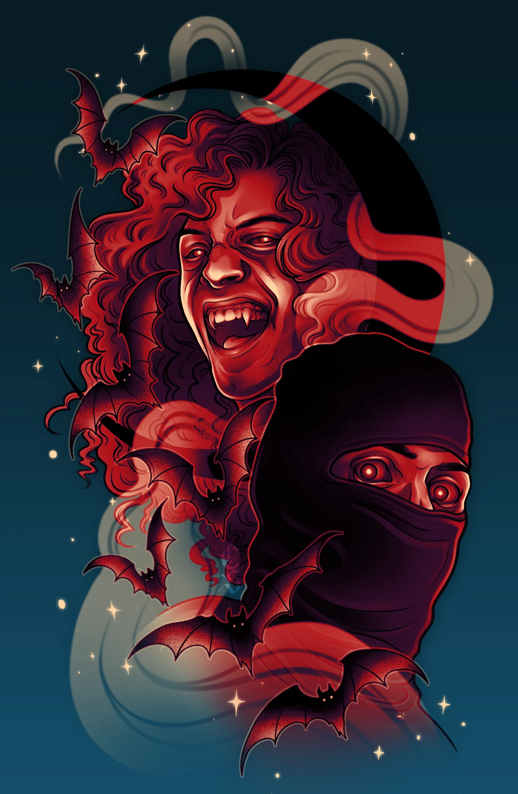 NSP Halloween PRINT (Red) product image (1)