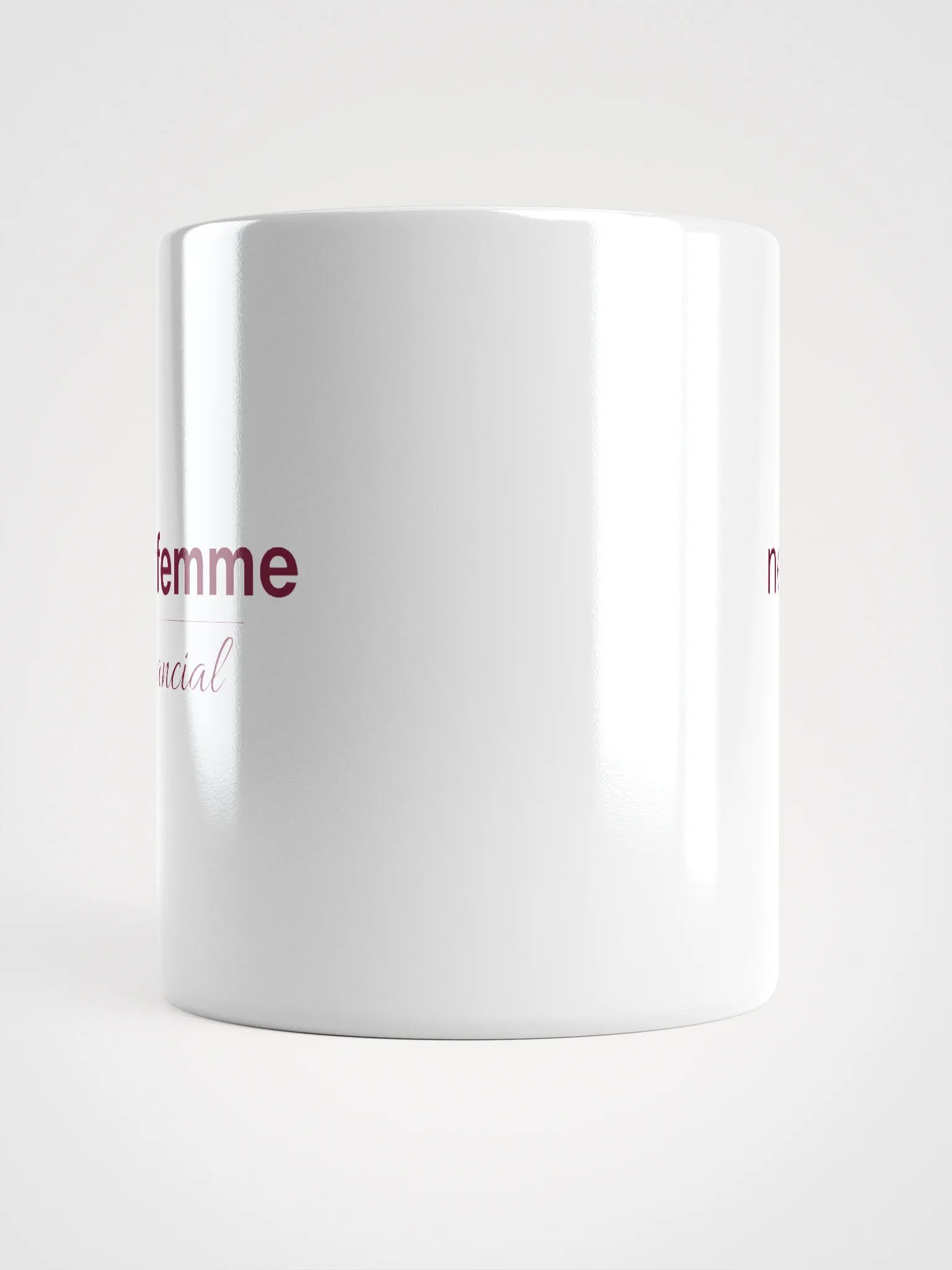 Vivid Vibes Ceramic Mug with Maroon Logotype product image (5)