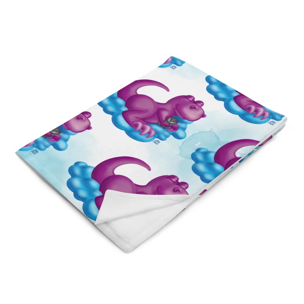 Sleepy Dino Blanket product image (5)