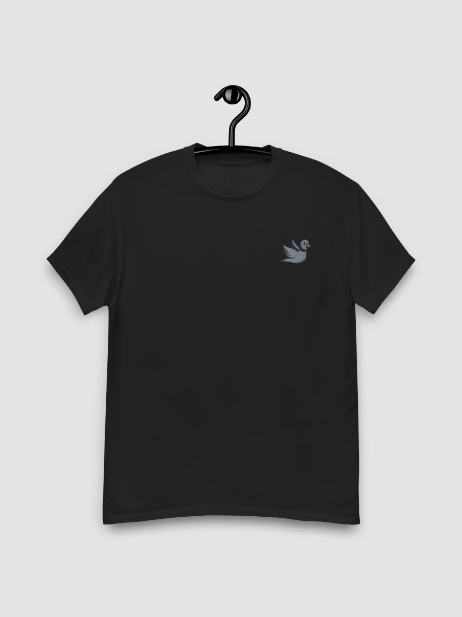 Pigeon Embroidered T-shirt | Art by Duck product image (6)