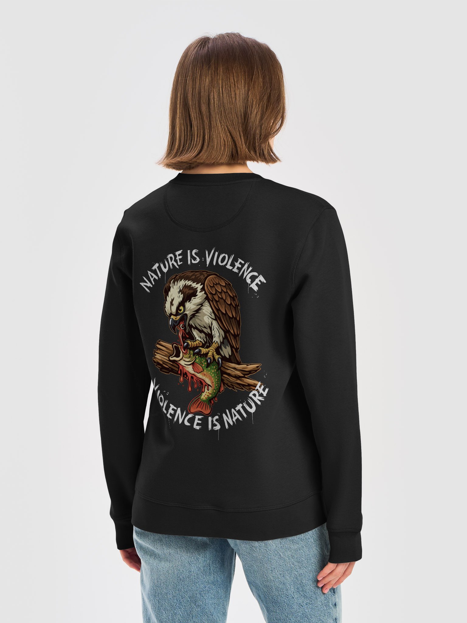 Nature is Violence Crewneck product image (6)