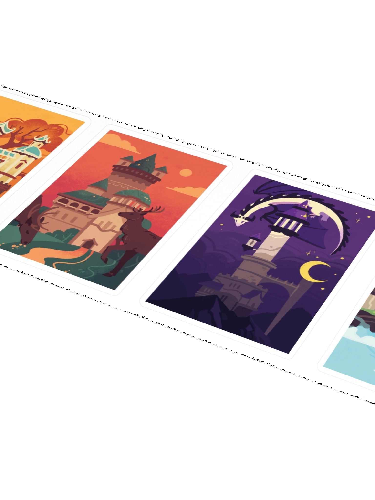 Rainbow Bases Stickers product image (4)