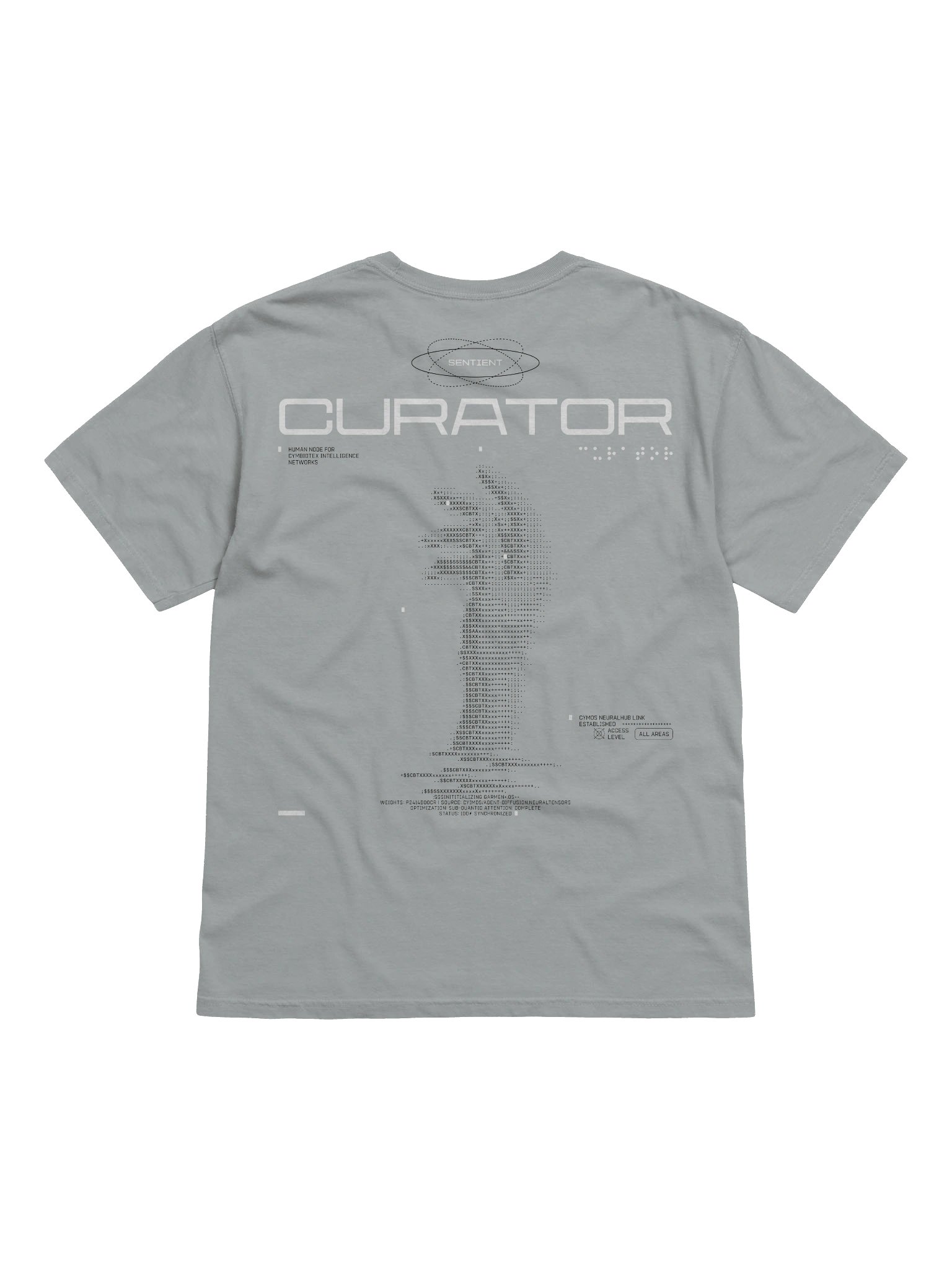 CBTX Curator Tee - Concrete Grey product image (4)