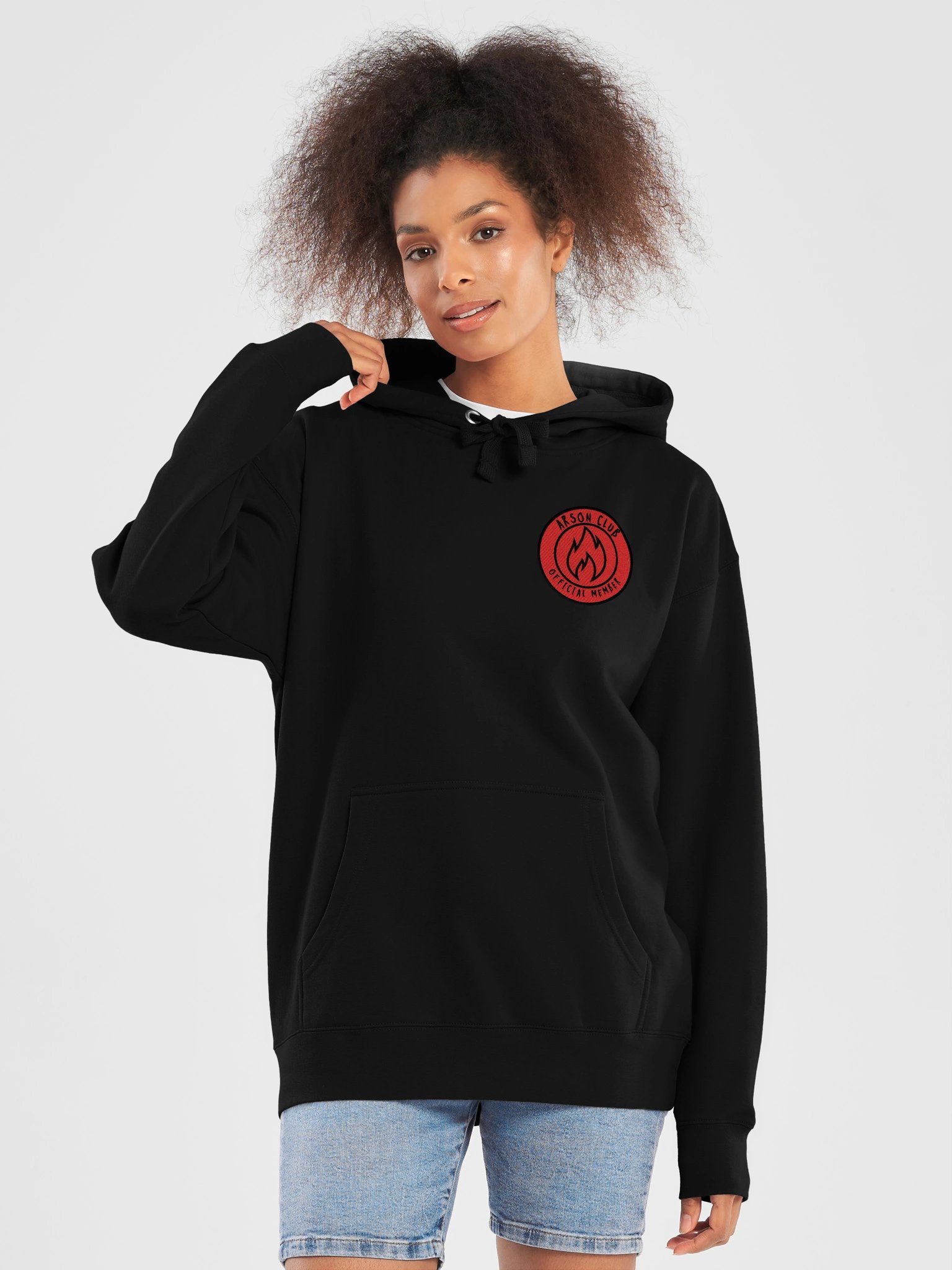 Arson Club Patched Hoodie product image (5)