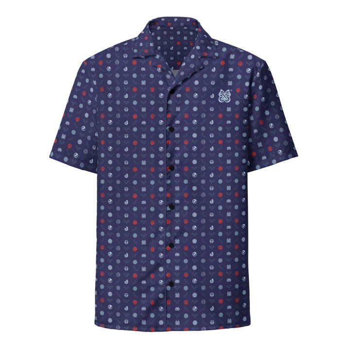 Mythical Dots Hawaiian Shirt B product image (1)