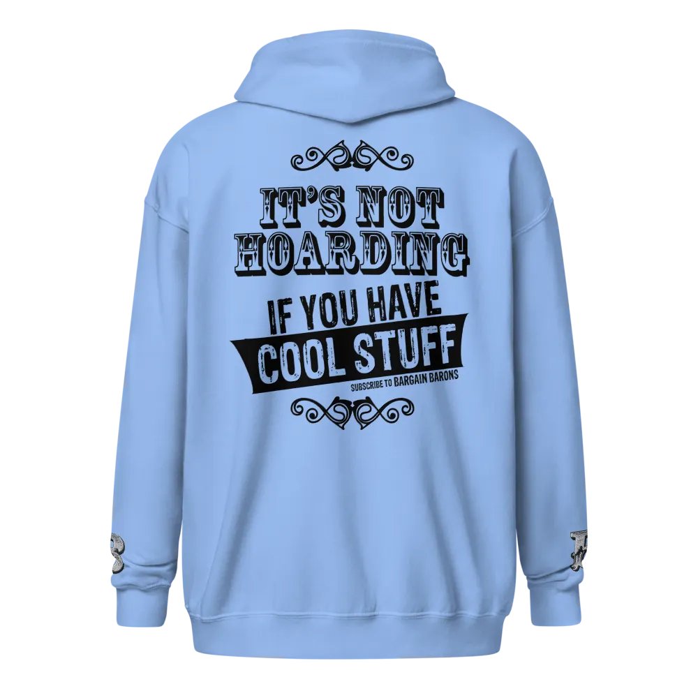 ITS NOT HOARDING (Zipper Hoodie - Light) product image (2)