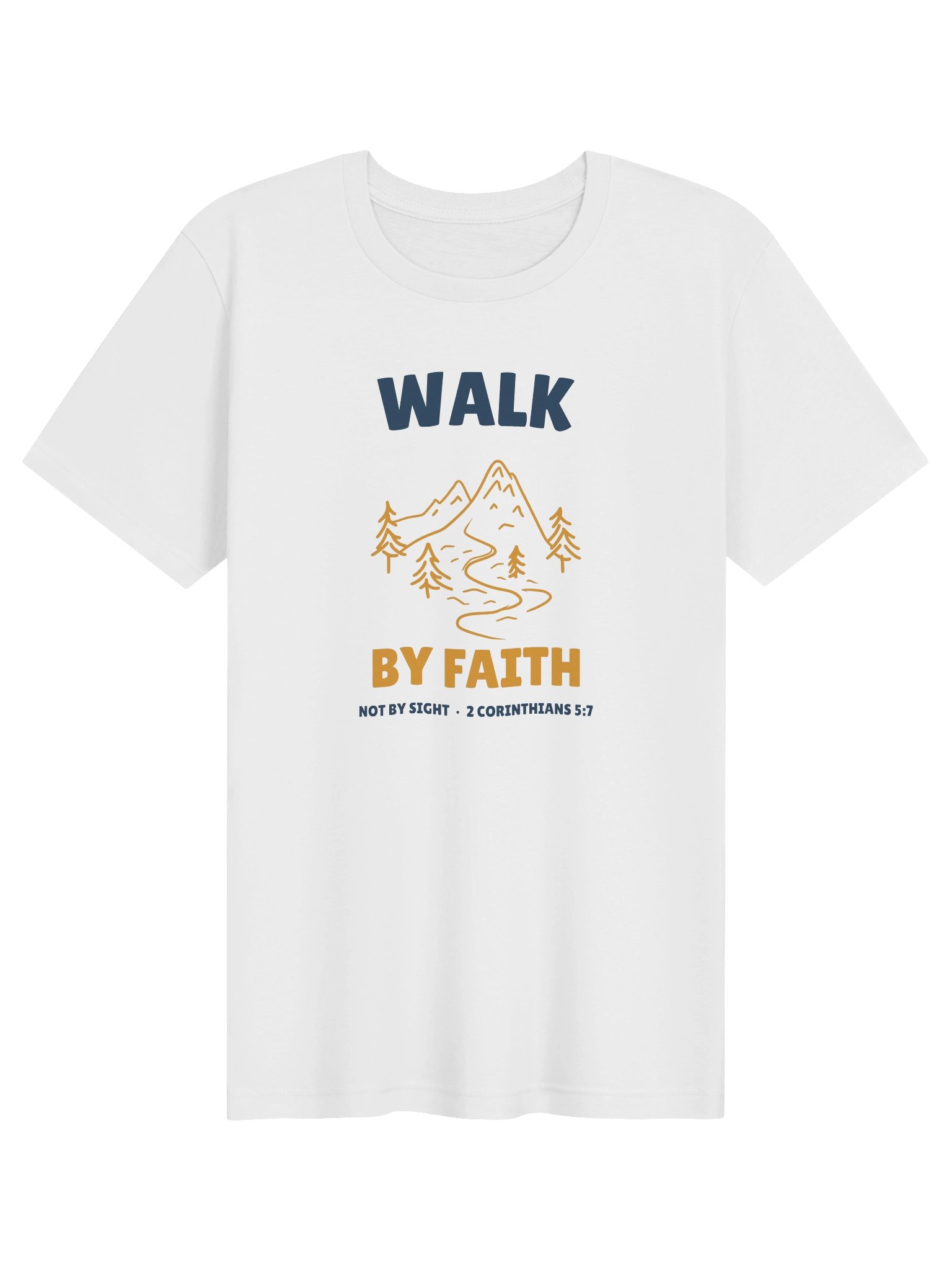 Walk by Faith — Trail T-Shirt product image (1)