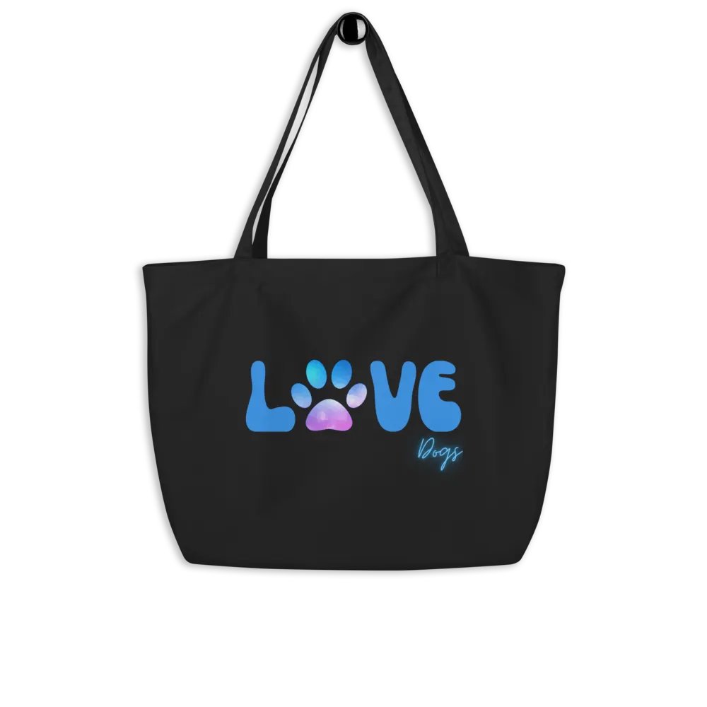 Pawfect Love Dogs Organic Canvas Tote product image (8)