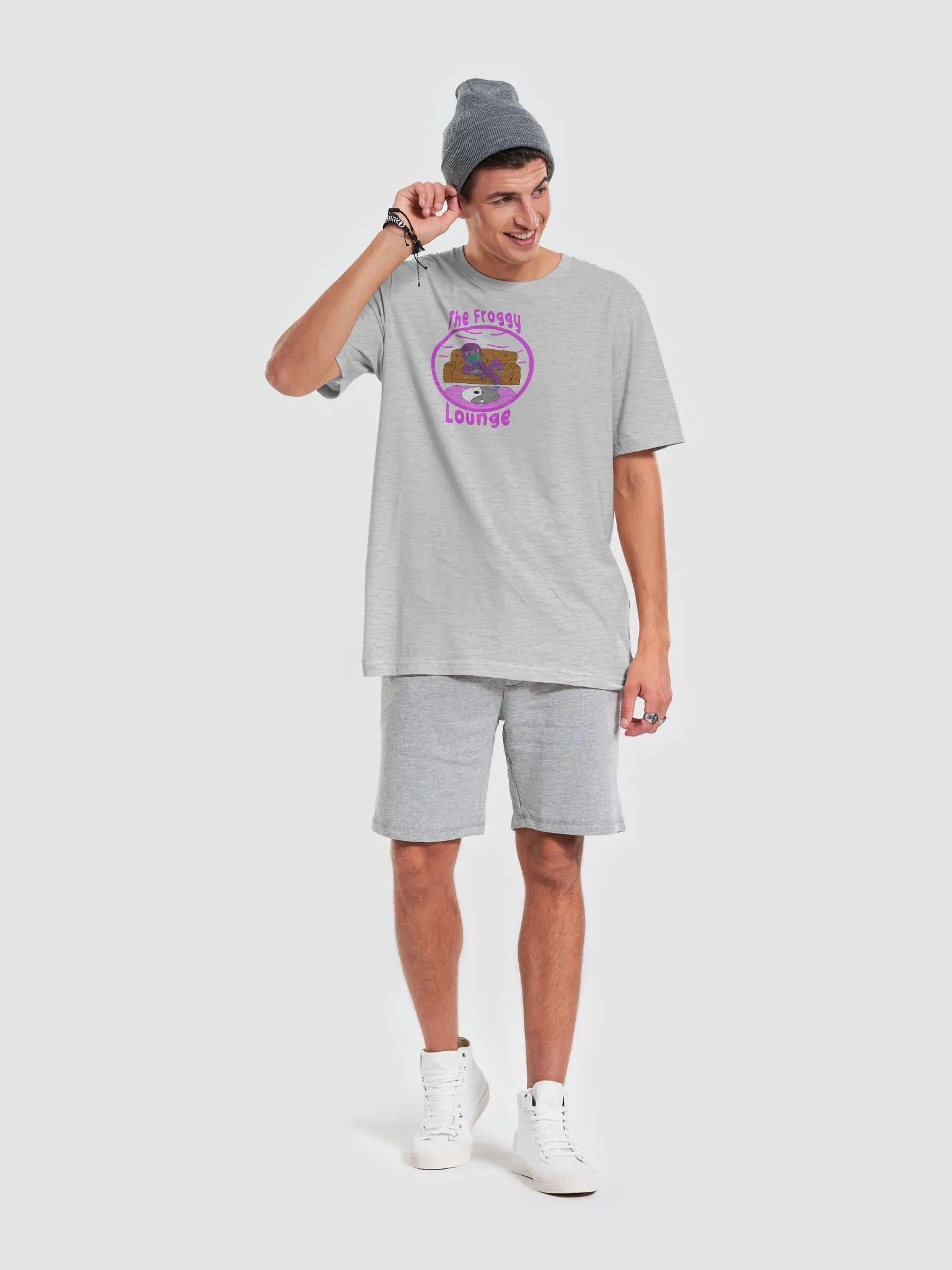 hey you female t-shirt athletic heather product image (6)