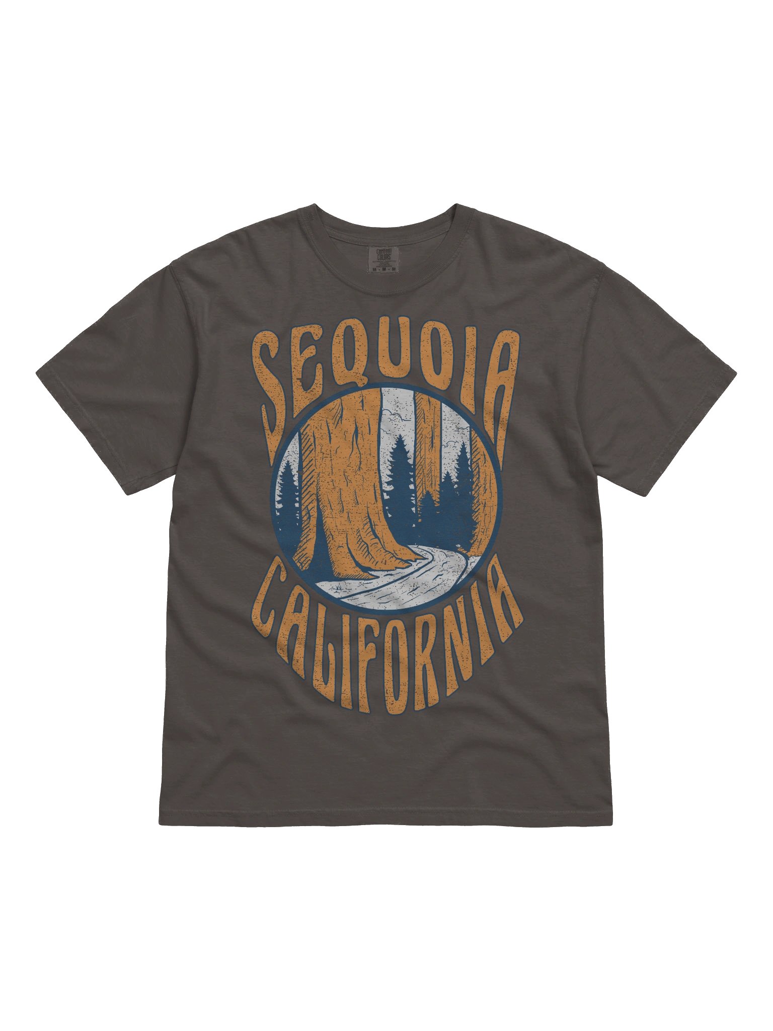 Sequoia California Shirt – Vintage Giant Tree Forest Retro Nature Travel Tee product image (4)