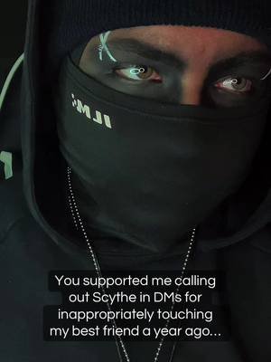 PLEASE DO NOT SEND ANY HATE TOWARDS THESE CREATORS; THIS IS MEANT TO BE INFORMATIVE!!! I apologize for how long this is in advance, but I feel there must be something said. I don’t normally engage in drama or bring it to TikTok, but I cannot watch this happen and say nothing about it. There is only so much I can say on TikTok without it getting censored/filtered. This situation happened over a year ago between myself, my best friend, Scythe/Black Bein (user56cdfp2lp5 - formerly known as scythetoken), and Antares (antares_arrow), and others that will not be named for their privacy. To make a long story short, everyone was intoxicated except Scythe. I hadn't found out till after the convention that he had touched my best friend in an inappropriate manner. I had brought this to Antares' attention, where we began to form a blacklist post, noting behaviors and statements from others. At this time, Antares was all for listing Scythe (just like he had listed others for the same behavior). A couple months later I asked for an update, only to be met with it was 