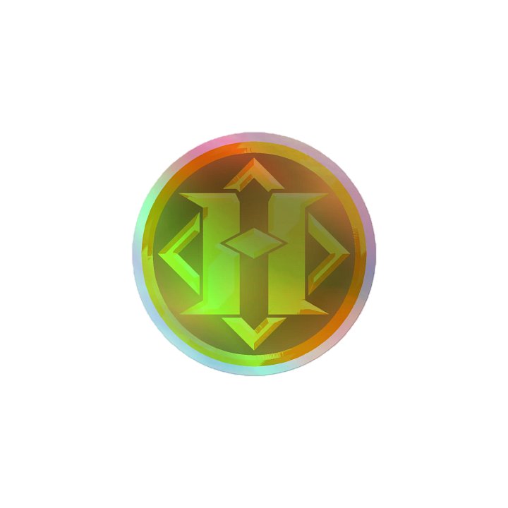 Gold Coin (Holo Sticker) product image (1)