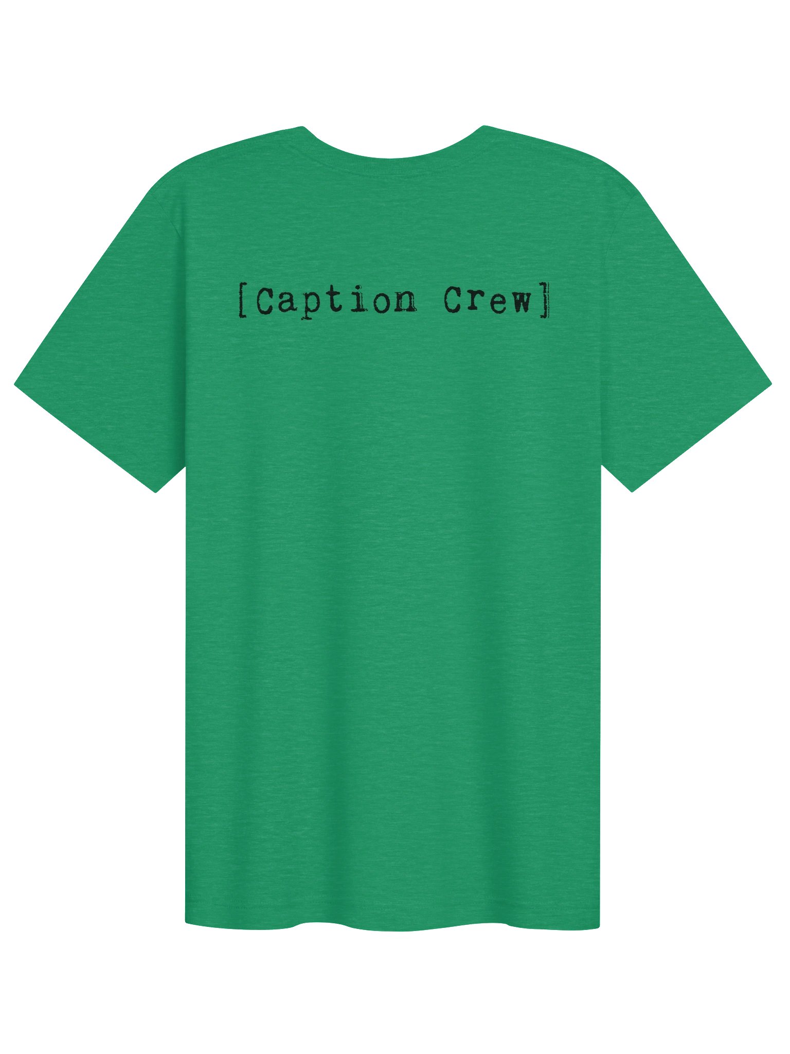 Caption Crew Seductively Black Letter Tee product image (7)