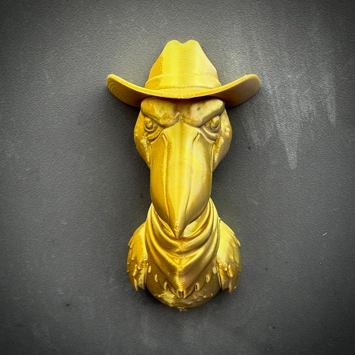 Shoebill Stork Magnet (Gold & Silver) product image (2)