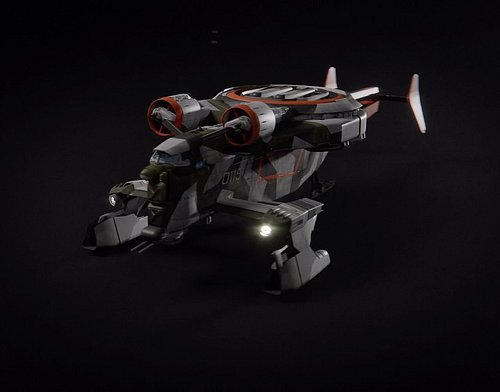 Dropship design.