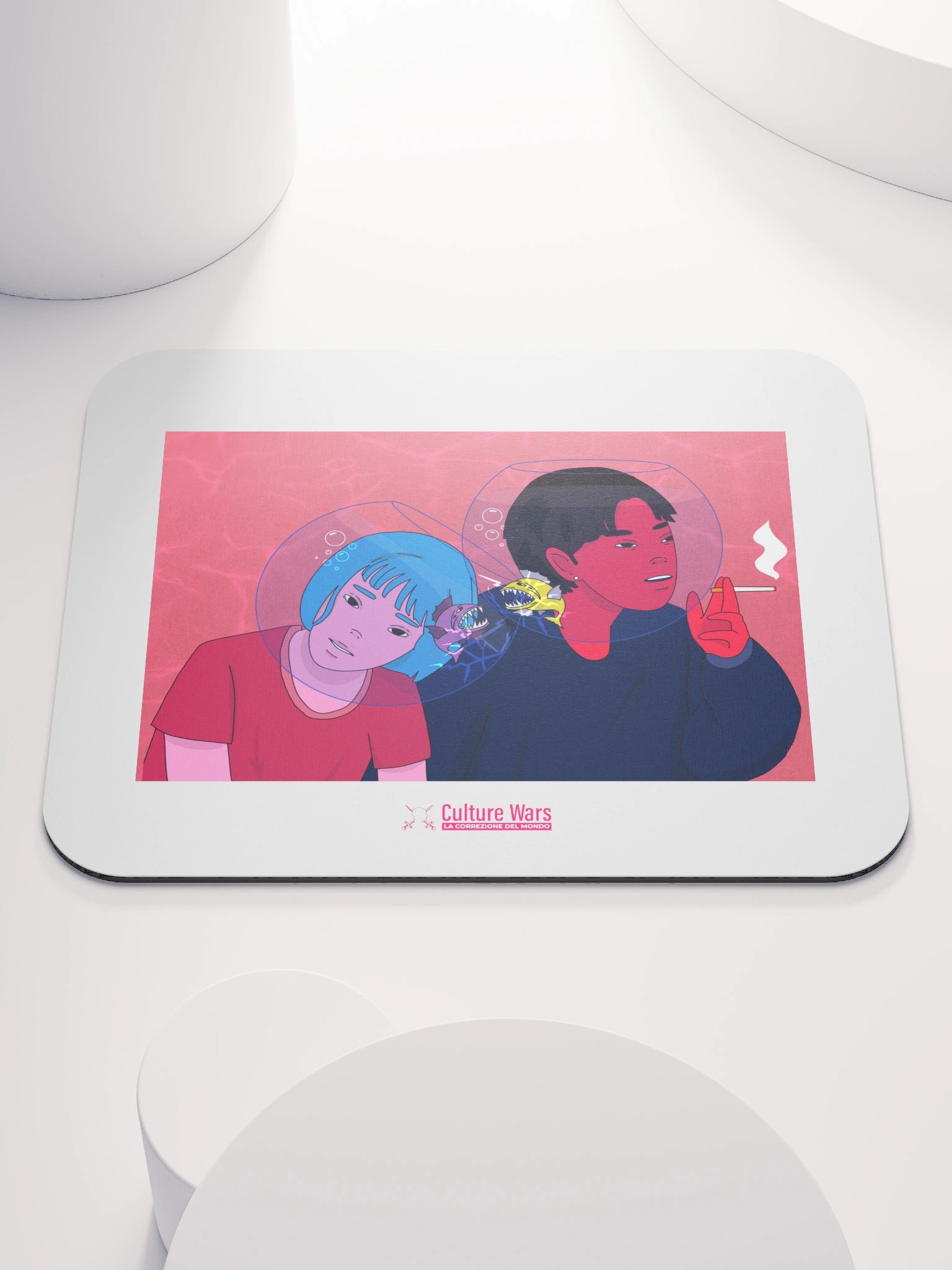 Tappetino mouse Culture Wars product image (1)
