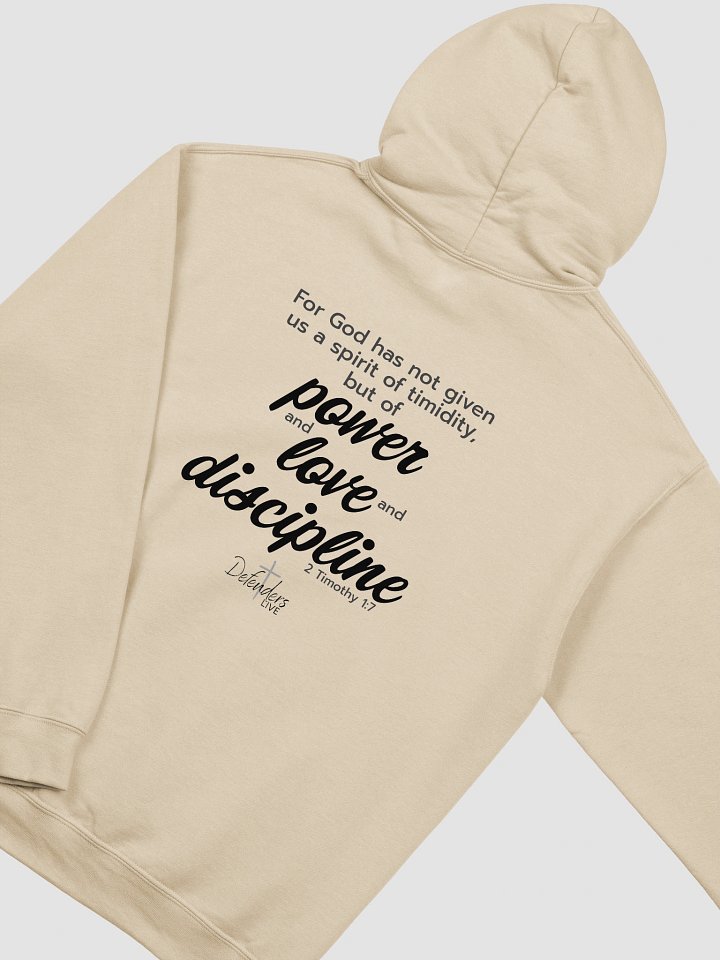 Defenders LIVE Spirit Script Bright On Line Drawing Hoodie product image (1)
