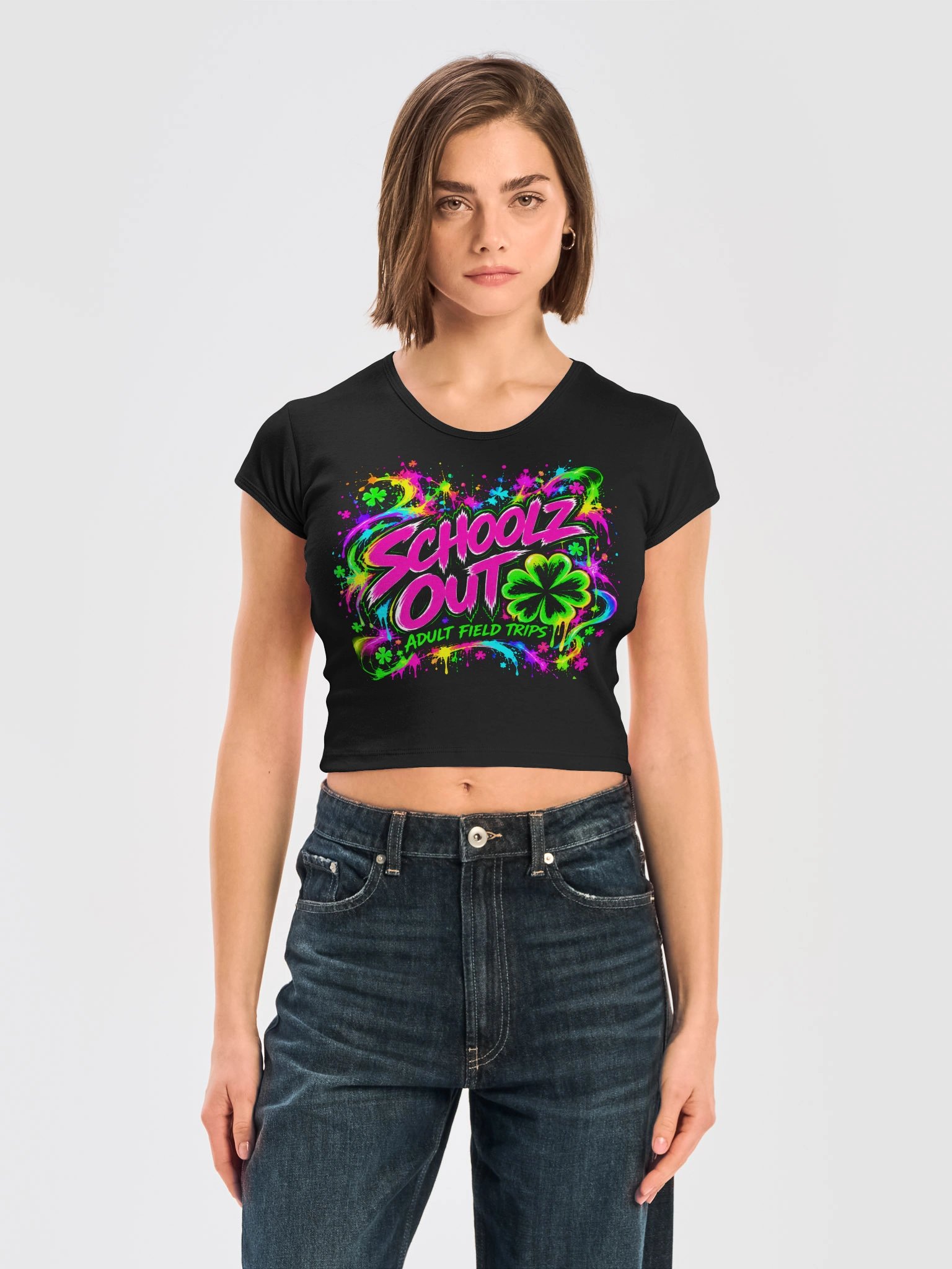 Schoolz Out After Dark Crop Top product image (3)