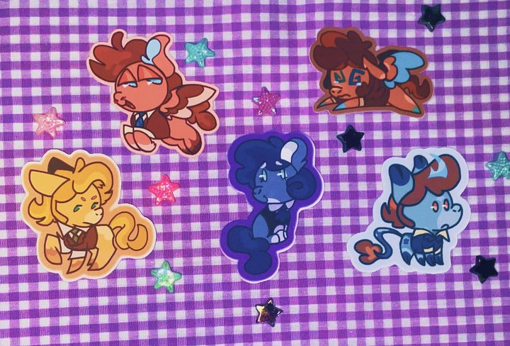 ponies on mars stickers! product image (1)
