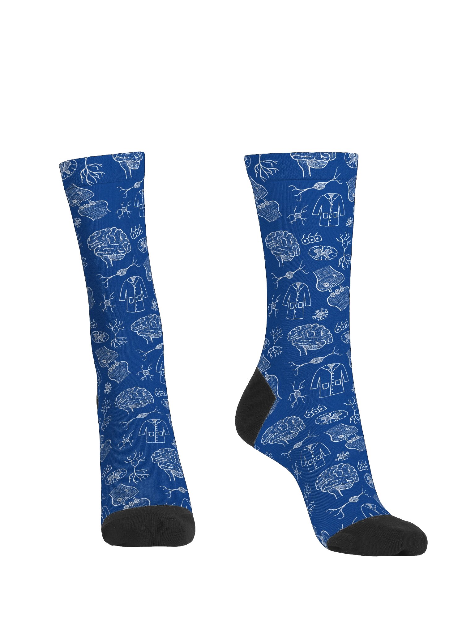 Neuroscience Sketches Socks product image (2)