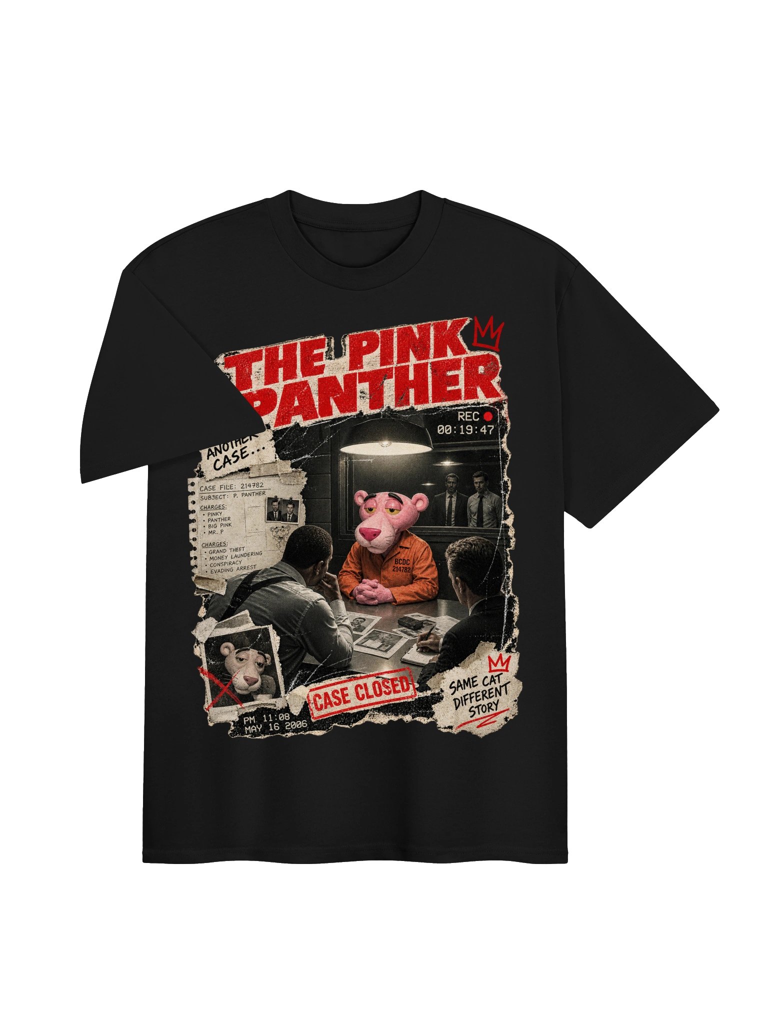 THE PINK PANTHER – Case Closed Vintage T-Shirt product image (3)