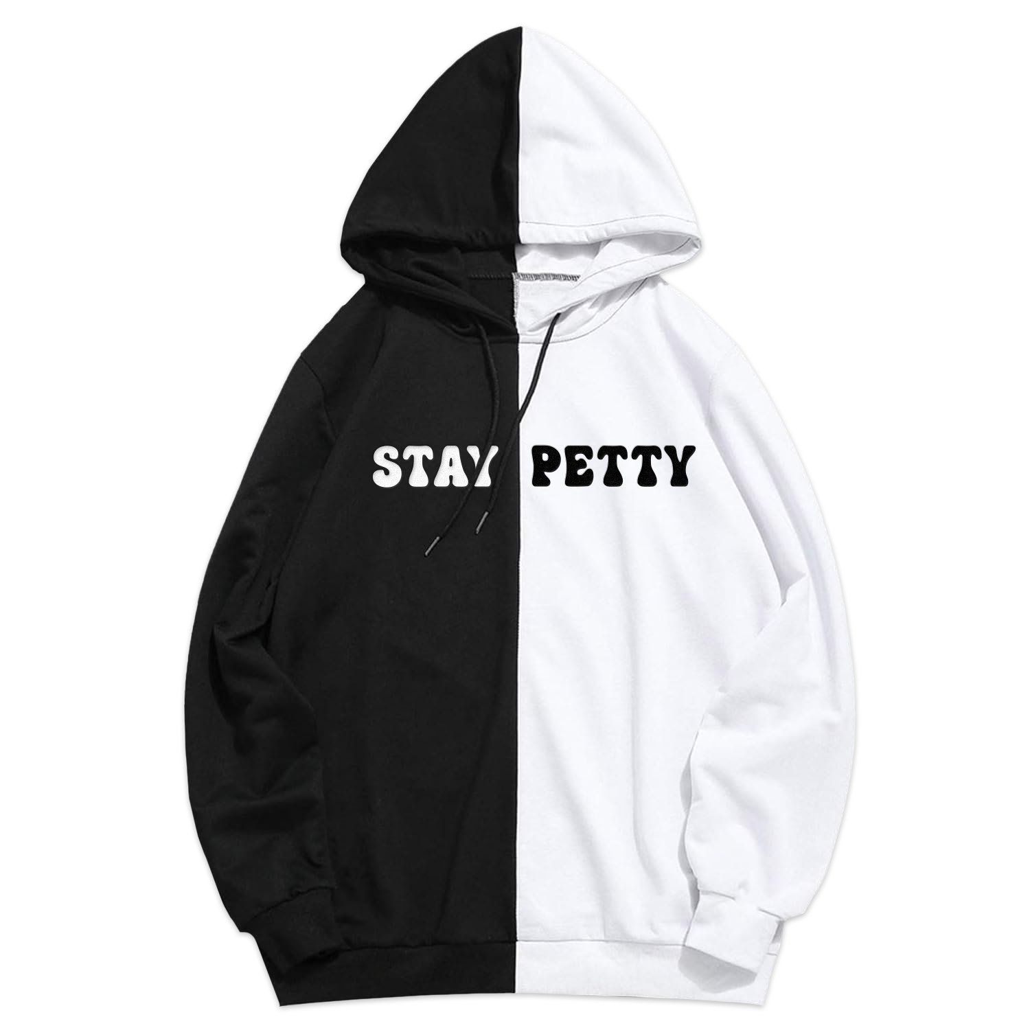 Stay Petty Color Block Hoodie product image (2)