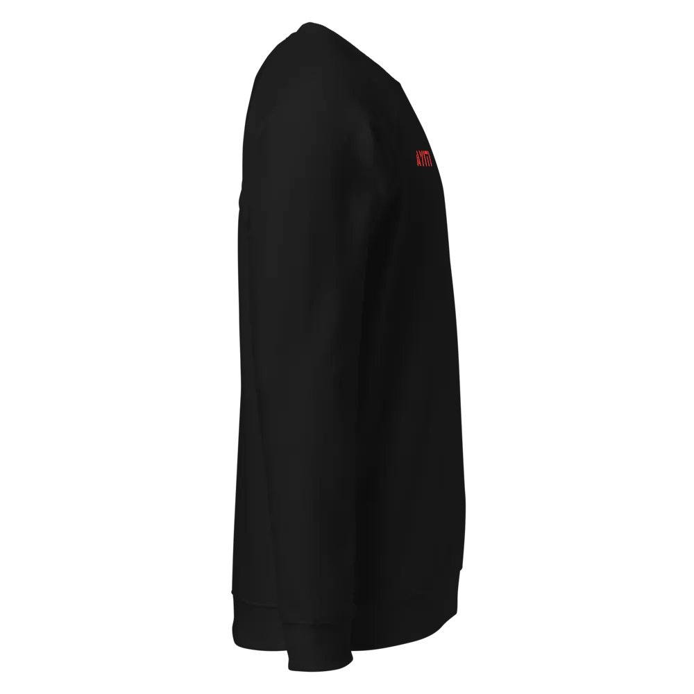 AYITI Bold Red Unisex Sweatshirt product image (6)
