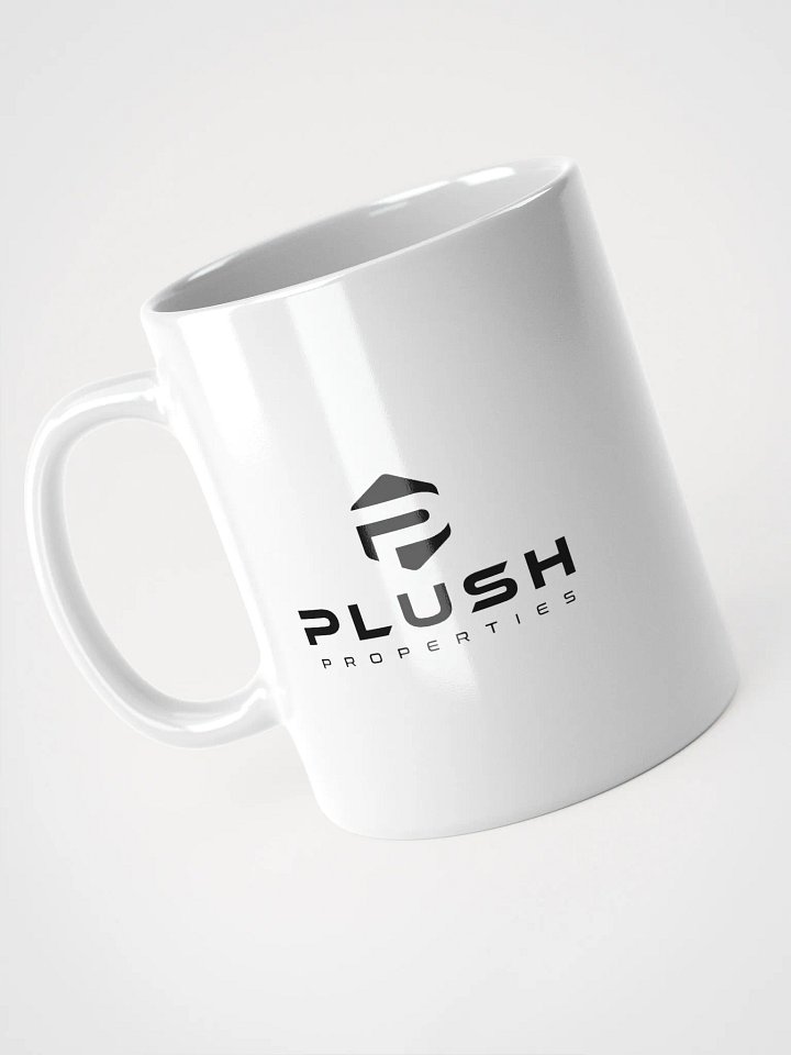 Plush White Glossy Mug product image (1)